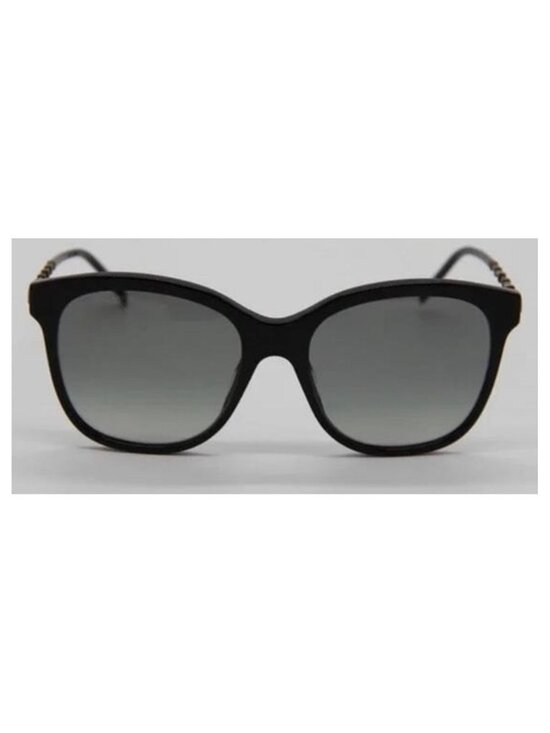 GUCCI WOMENS SQUARE BLACK GOLD GREY SUNGLASSES GG0654S-30008562-001 main image 4